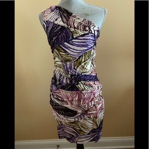 NWT Ali Ro one shoulder sleeveless mini dress